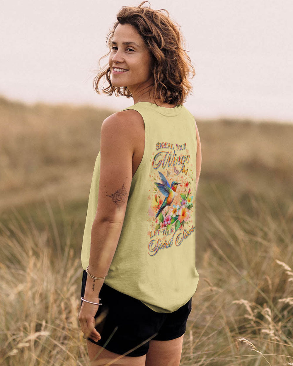 SPREAD YOUR WINGS LET YOUR SPIRIT SOAR ALL OVER PRINT - YHKD1503242