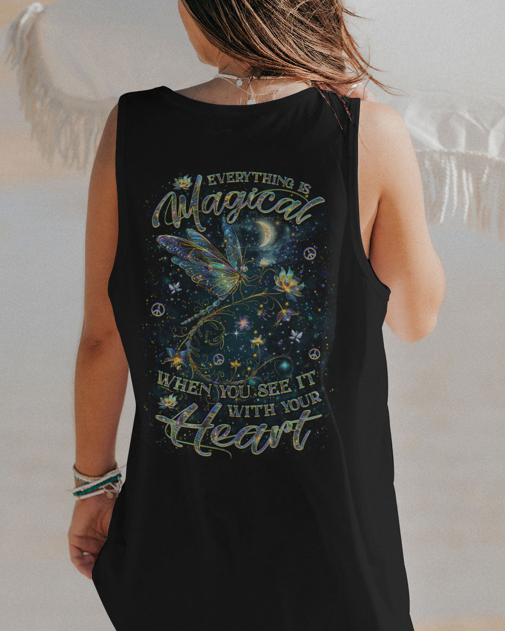 EVERYTHING IS MAGICAL WHEN YOU SEE IT DRAGONFLY ALL OVER PRINT - YHKD1603242
