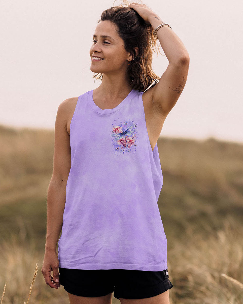 JUST BREATHE DRAGONFLY ALL OVER PRINT - YHKD1605243