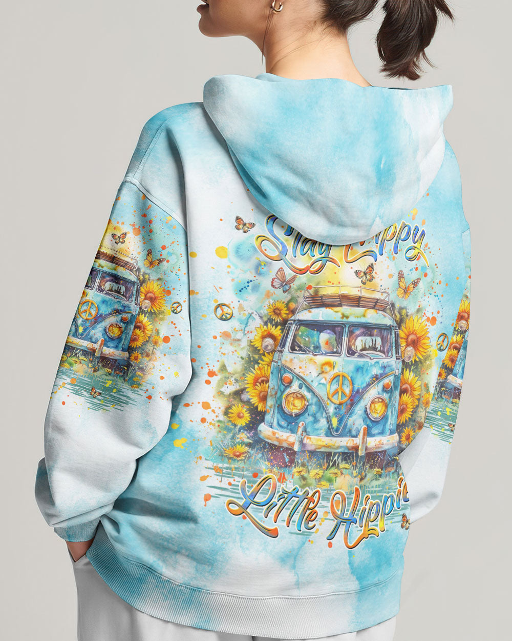 STAY TRIPPY LITTLE HIPPIE ALL OVER PRINT - YHKD1705243