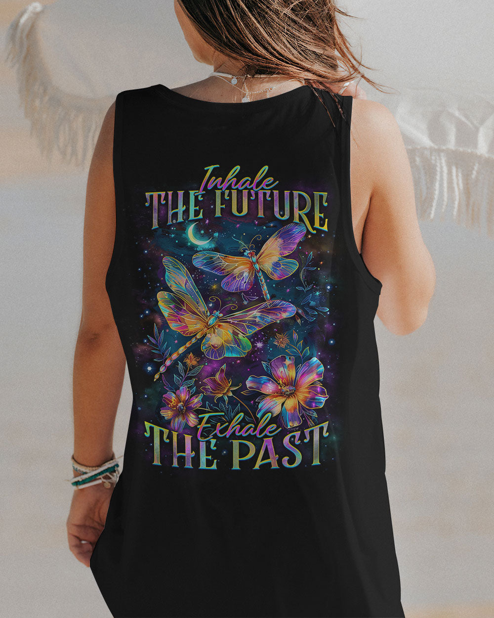 INHALE THE FUTURE EXHALE THE PAST ALL OVER PRINT - YHKD1903242