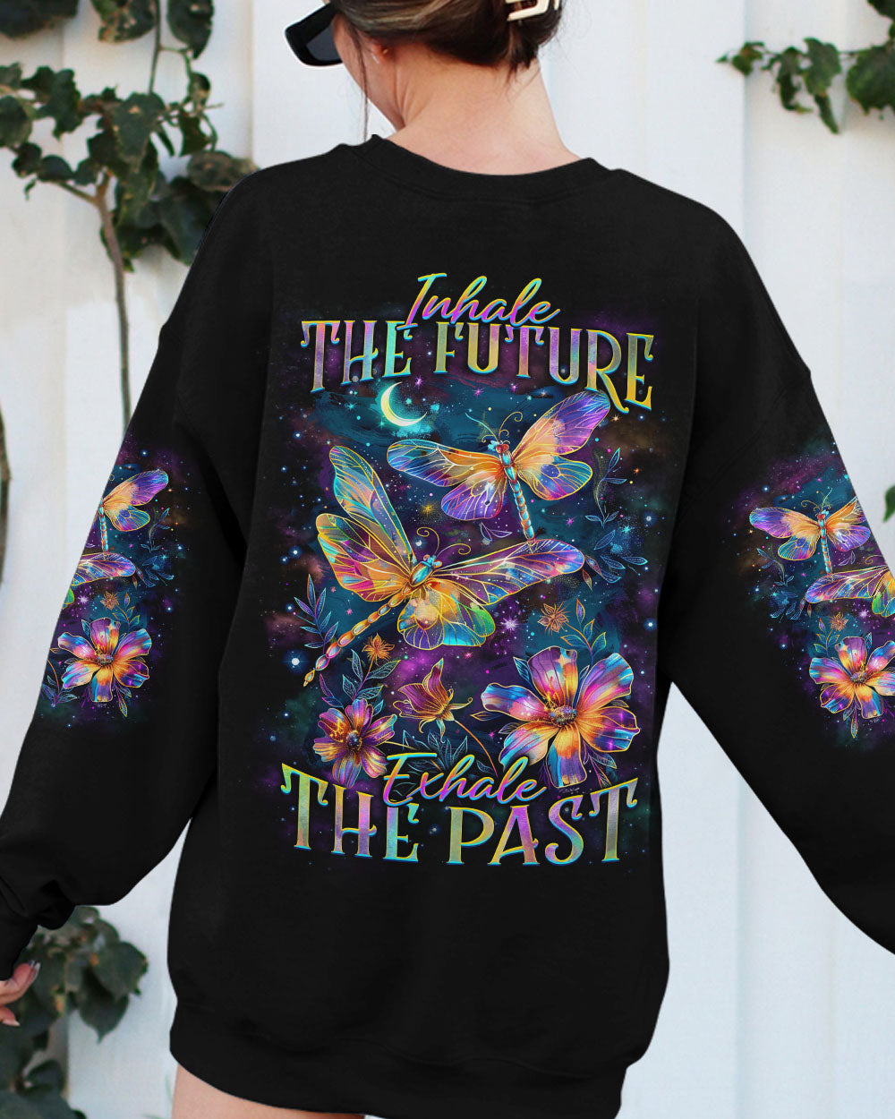 INHALE THE FUTURE EXHALE THE PAST ALL OVER PRINT - YHKD1903242