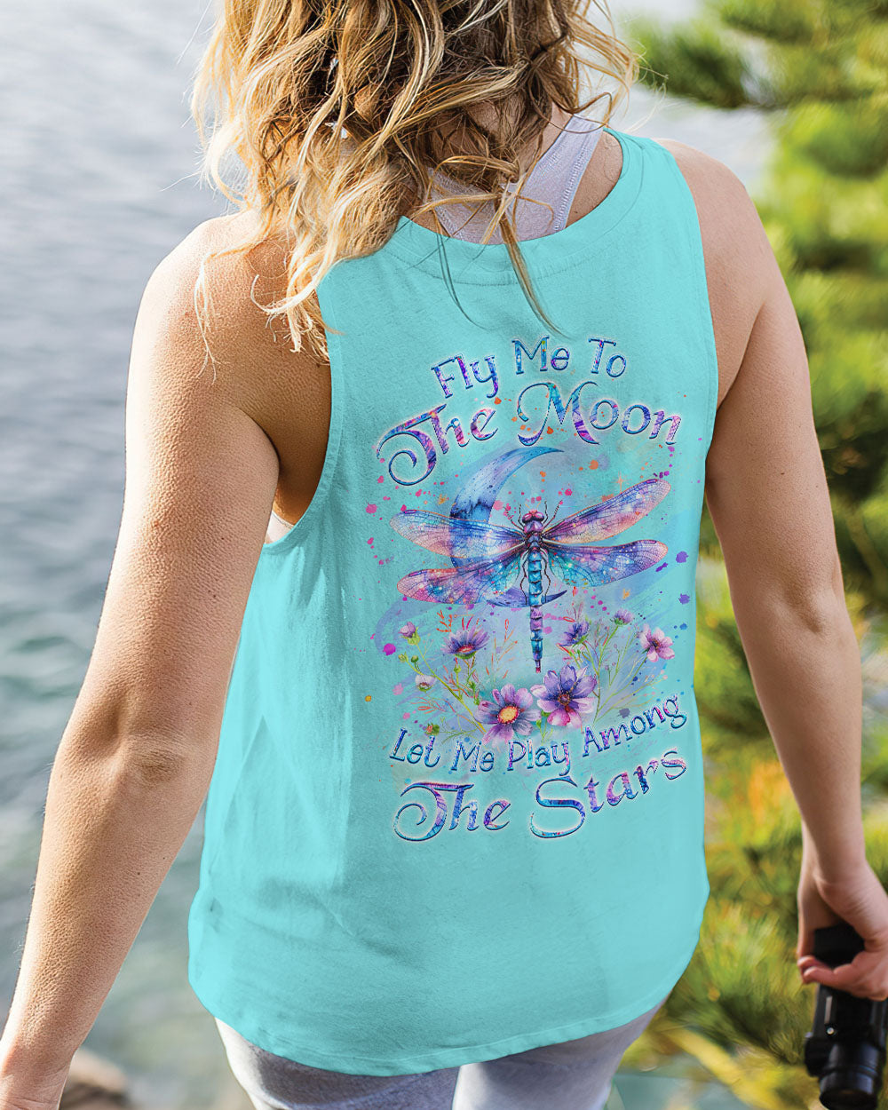 FLY ME TO THE MOON DRAGONFLY ALL OVER PRINT - YHKD2002243