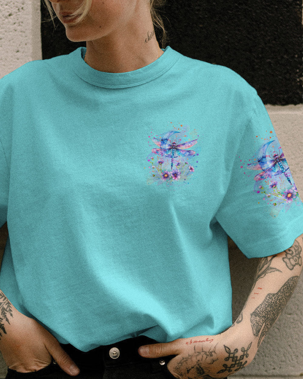 FLY ME TO THE MOON DRAGONFLY ALL OVER PRINT - YHKD2002243