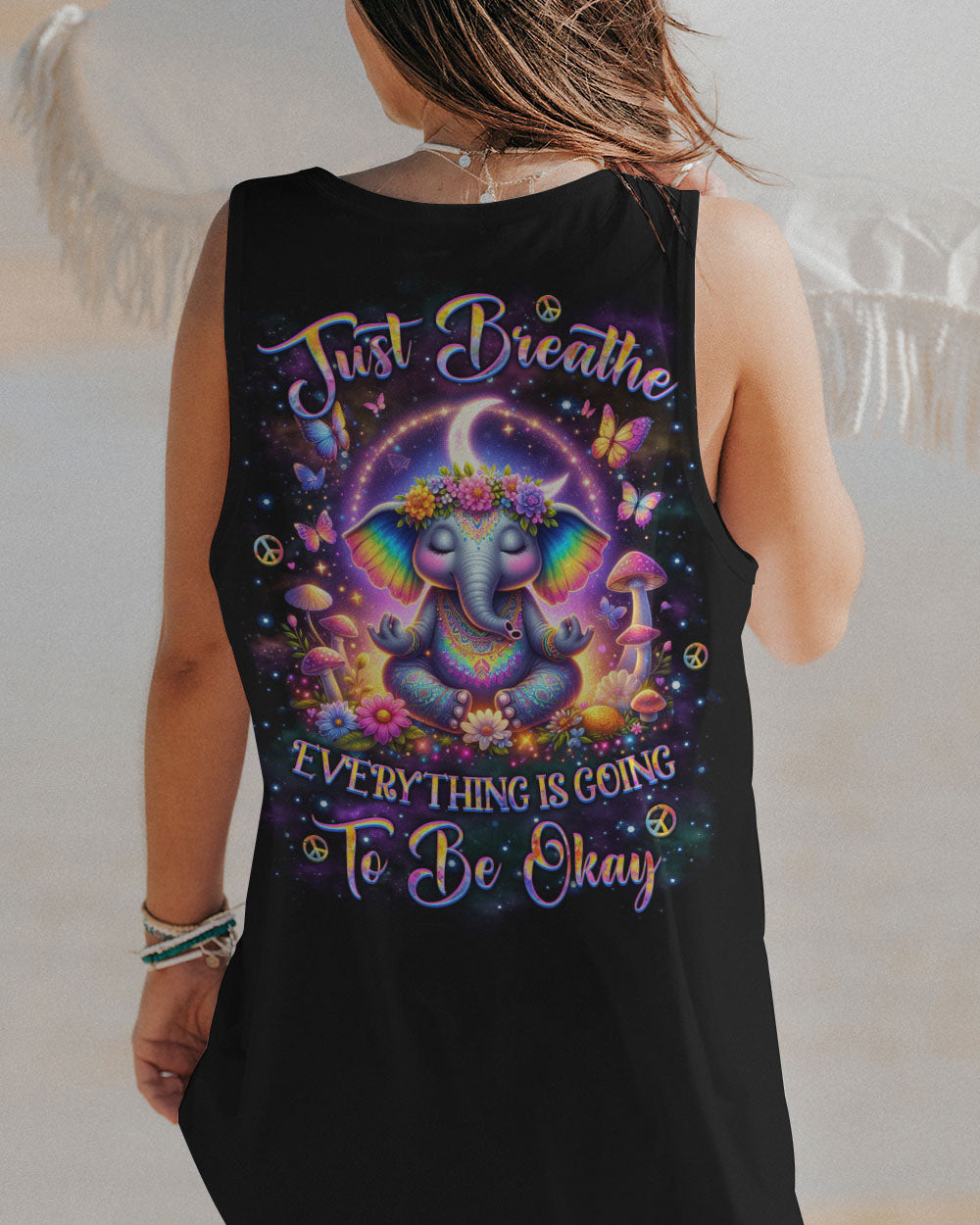 JUST BREATHE BUTTERFLY ALL OVER PRINT - YHKD2203241
