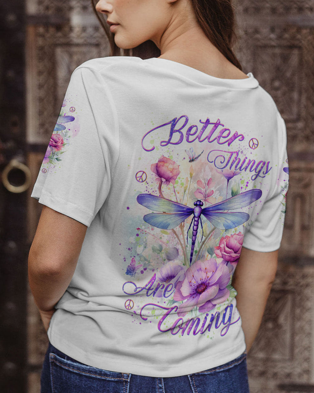 BETTER THINGS ARE COMING DRAGONFLY ALL OVER PRINT - YHKD2311233