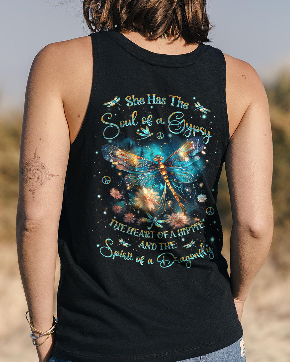 SPIRIT OF A FAIRY DRAGONFLY ALL OVER PRINT - YHKD2401241