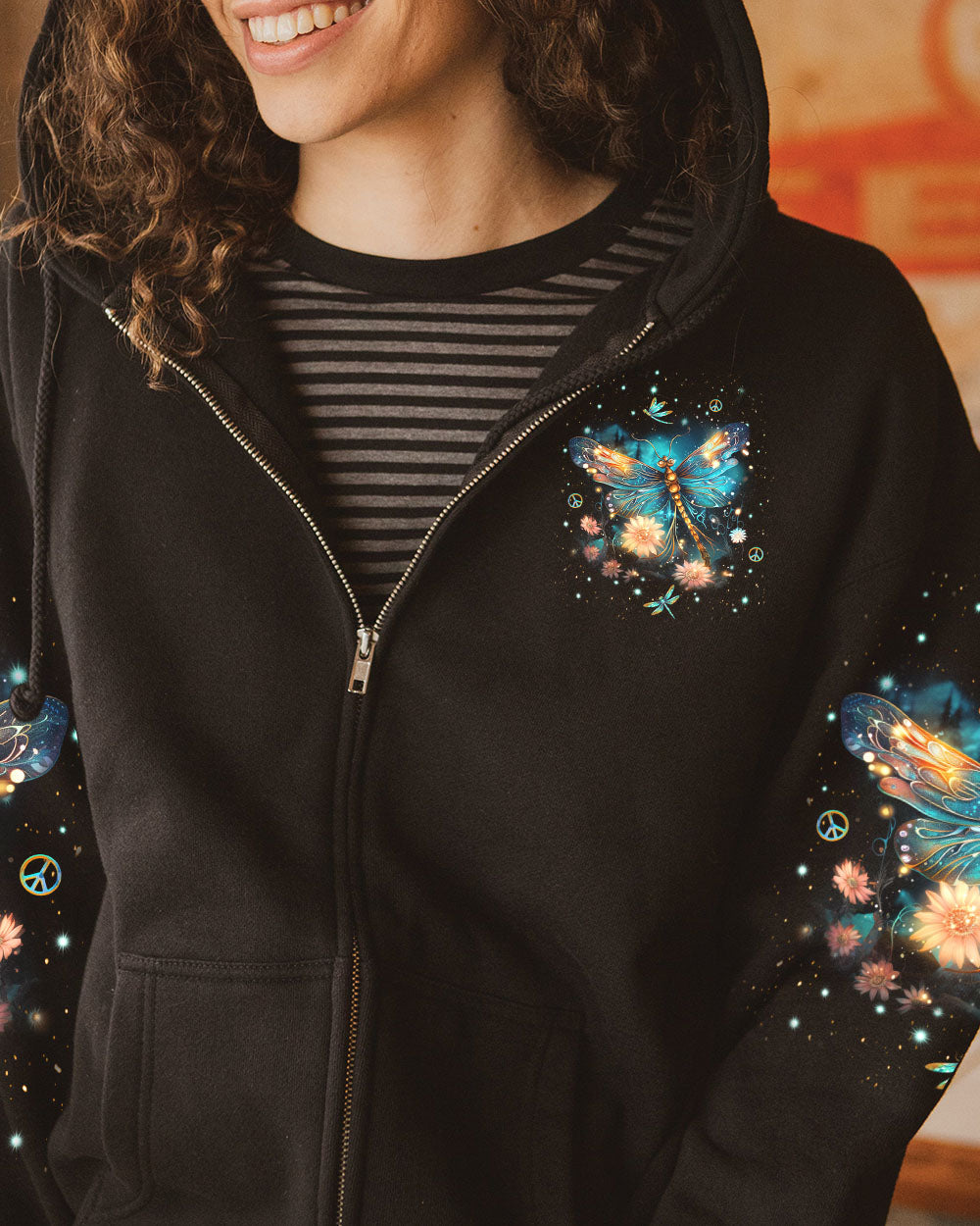 SPIRIT OF A FAIRY DRAGONFLY ALL OVER PRINT - YHKD2401241