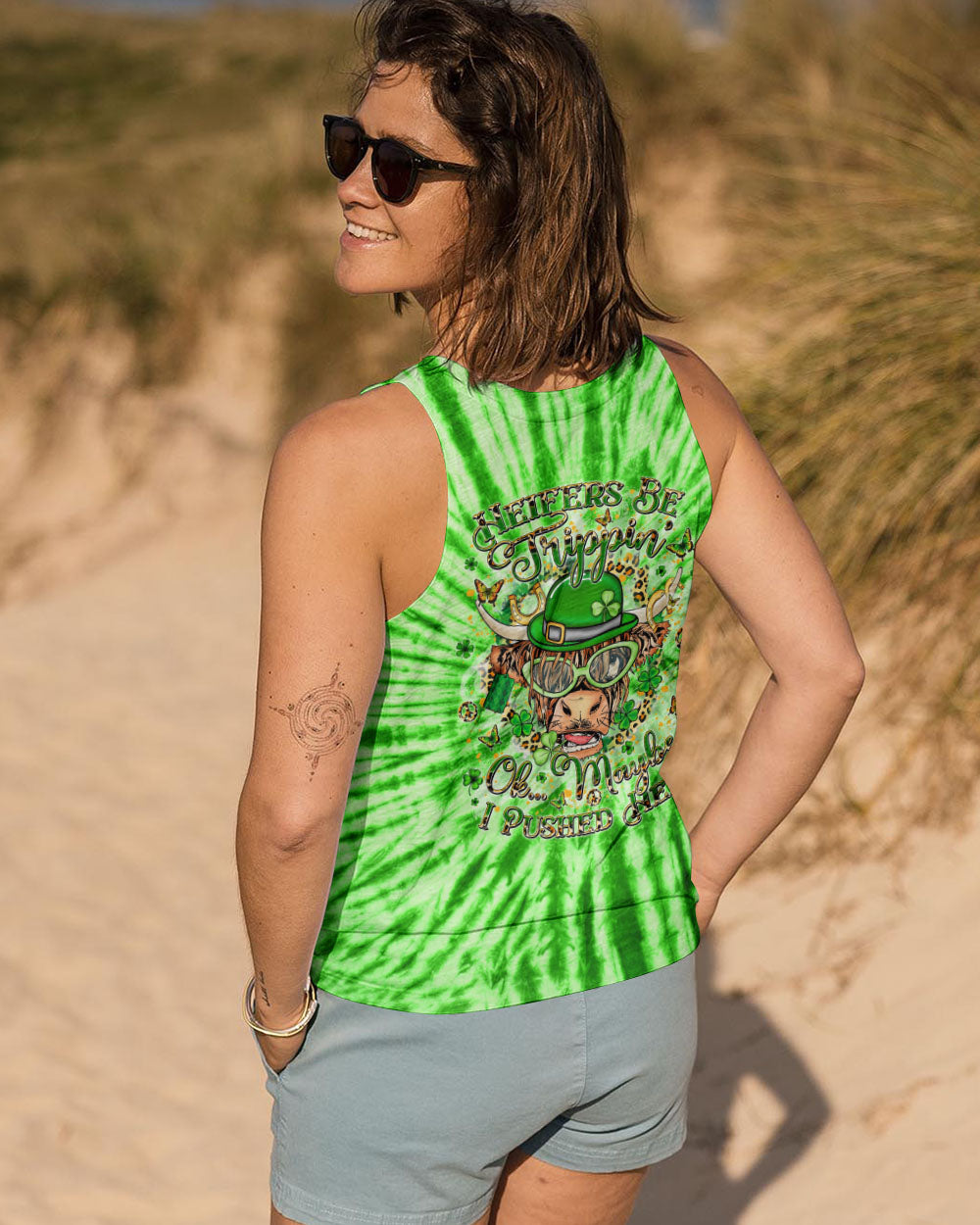 HEIFERS BE TRIPPIN' ST PATRICK'S DAY ALL OVER PRINT - YHKD2601242