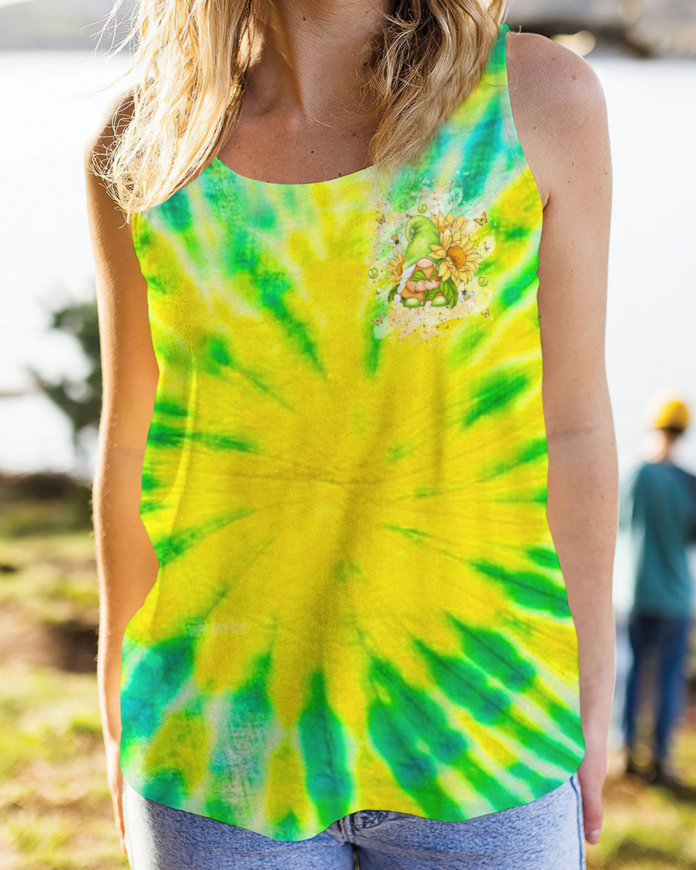 BE YOU THE WORLD WILL ADJUST FROG ALL OVER PRINT - YHKD2901242
