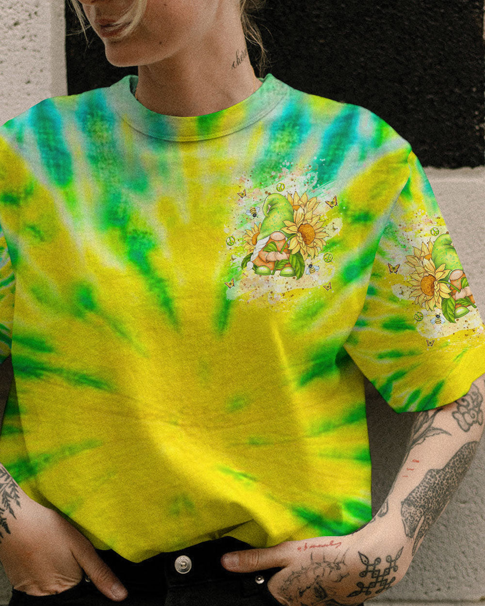 BE YOU THE WORLD WILL ADJUST FROG ALL OVER PRINT - YHKD2901242