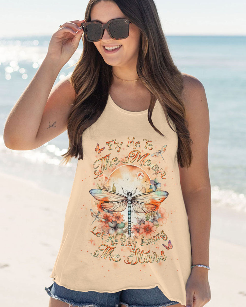 FLY ME TO THE MOON DRAGONFLY ALL OVER PRINT - YHLH1010232