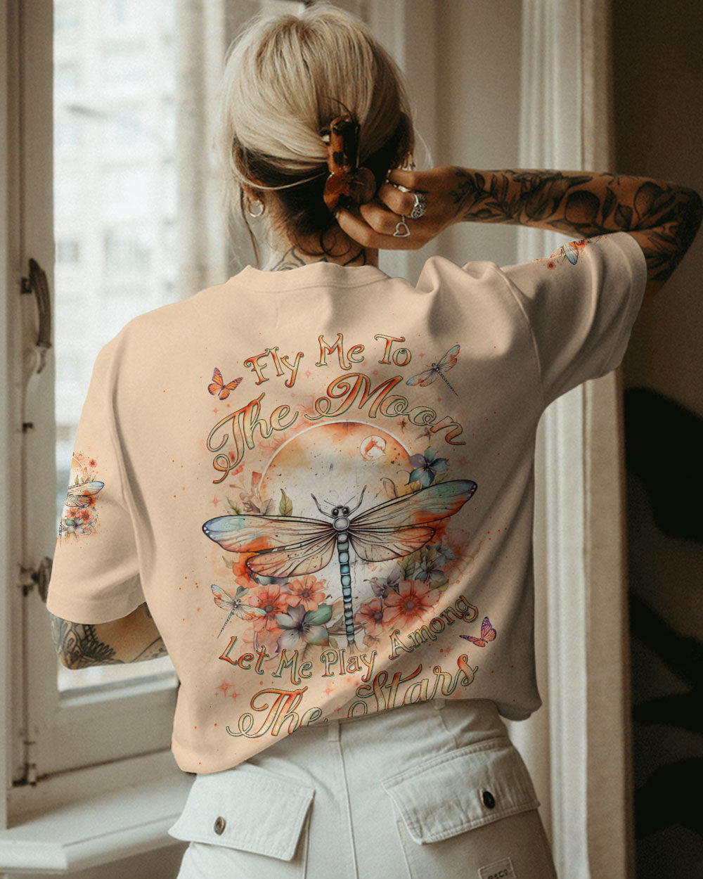 FLY ME TO THE MOON DRAGONFLY ALL OVER PRINT - YHLH1010232