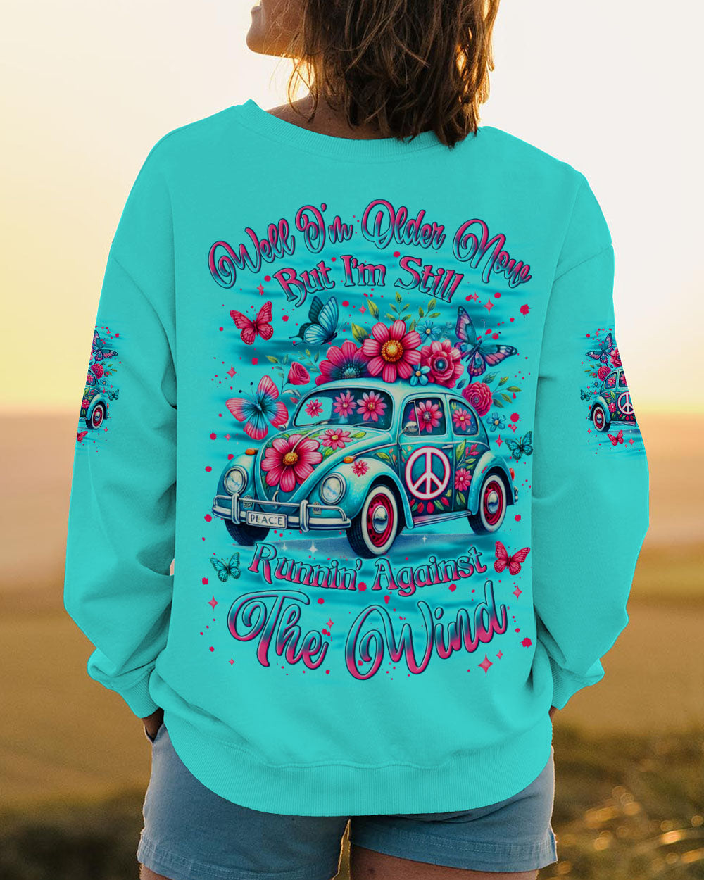 RUNNING AGAINST THE WIND ALL OVER PRINT - YHLN0110253