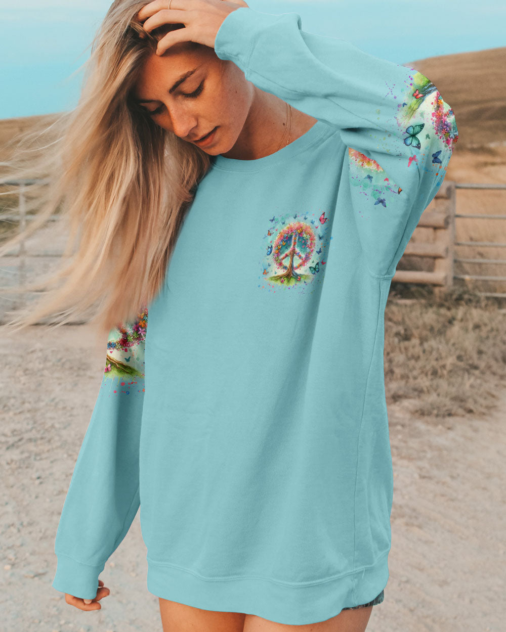 IMAGINE ALL THE PEOPLE LIVING LIFE IN PEACE ALL OVER PRINT - YHLN0207243