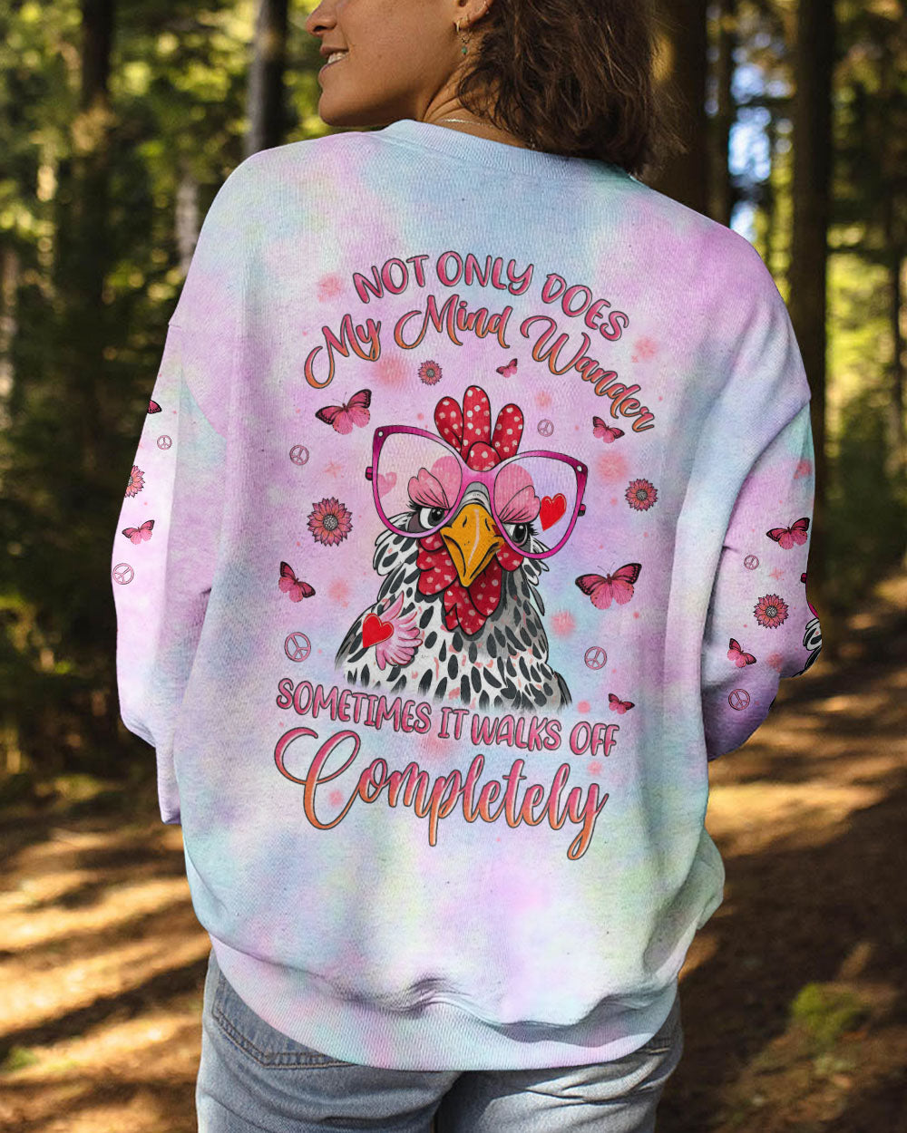 NOT ONLY DOES MY MIND WANDER ALL OVER PRINT - YHLN0208234