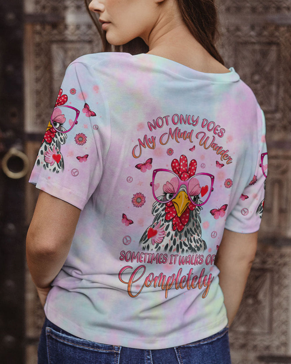 NOT ONLY DOES MY MIND WANDER ALL OVER PRINT - YHLN0208234