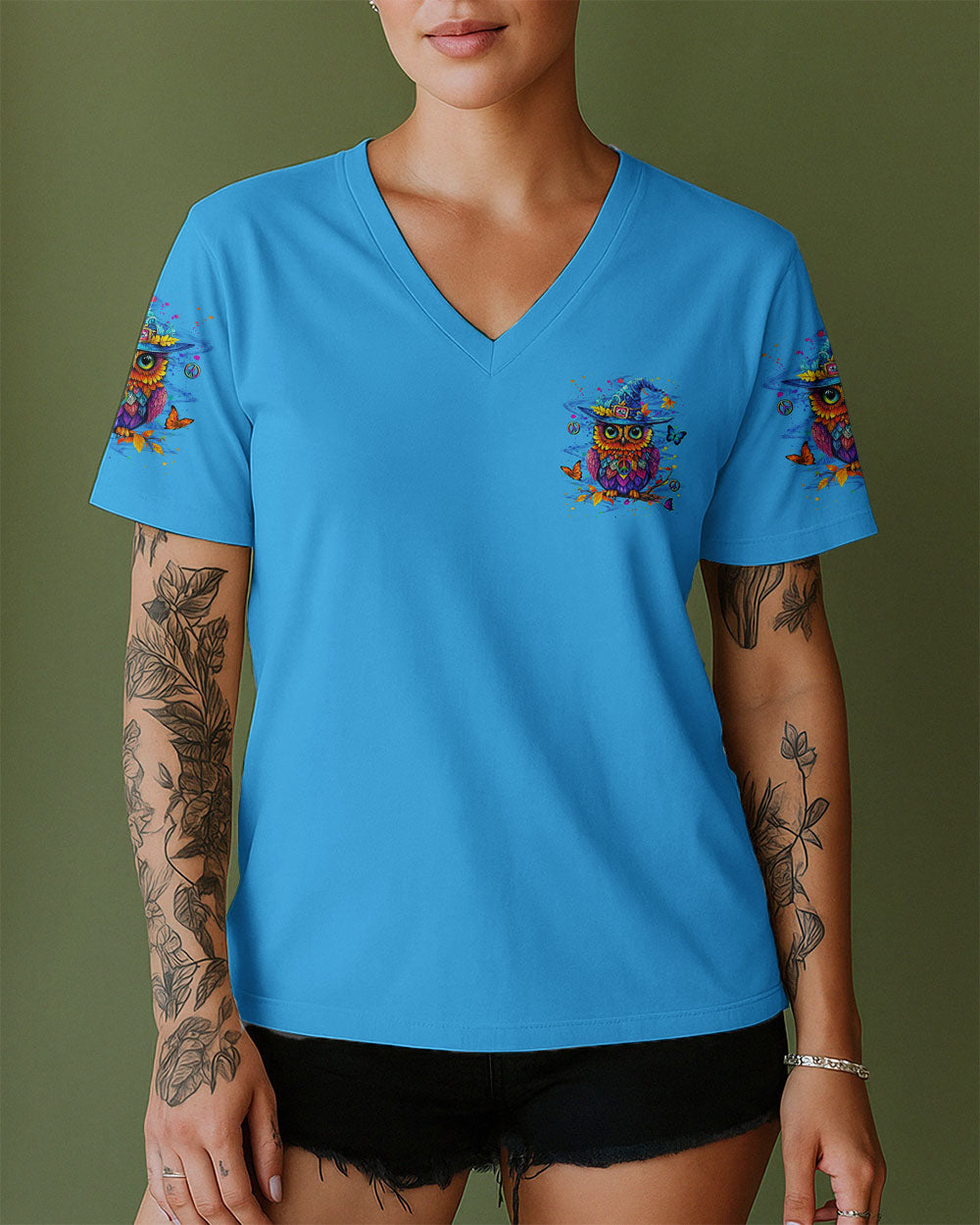 WHISPER WORDS OF WISDOM LET IT BE OWL WITCH HALLOWEEN ALL OVER PRINT - YHLN0210253