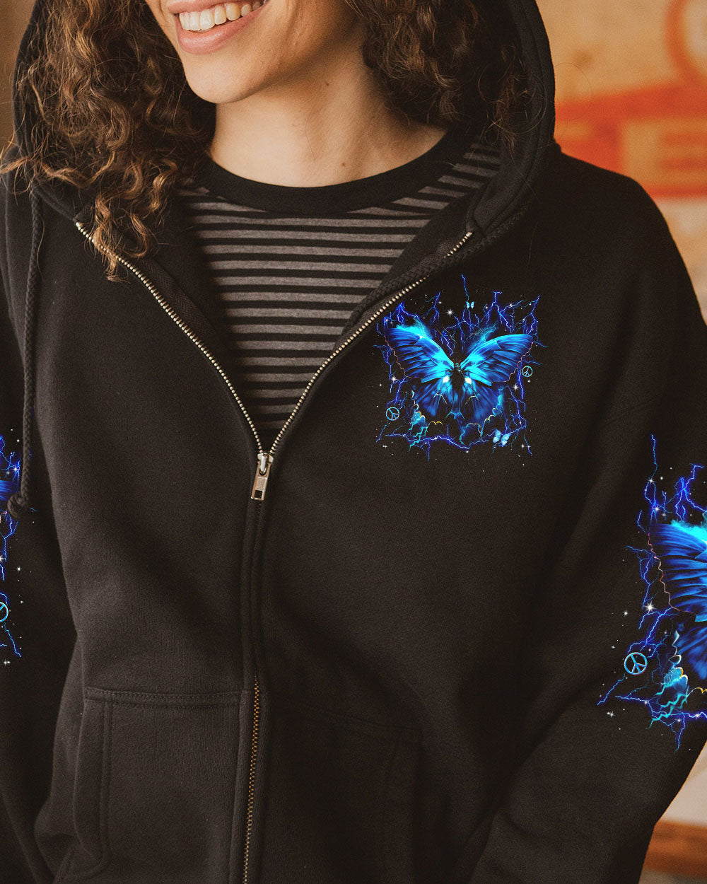 I AM THE STORM BUTTERFLY ALL OVER PRINT - YHLN0303243