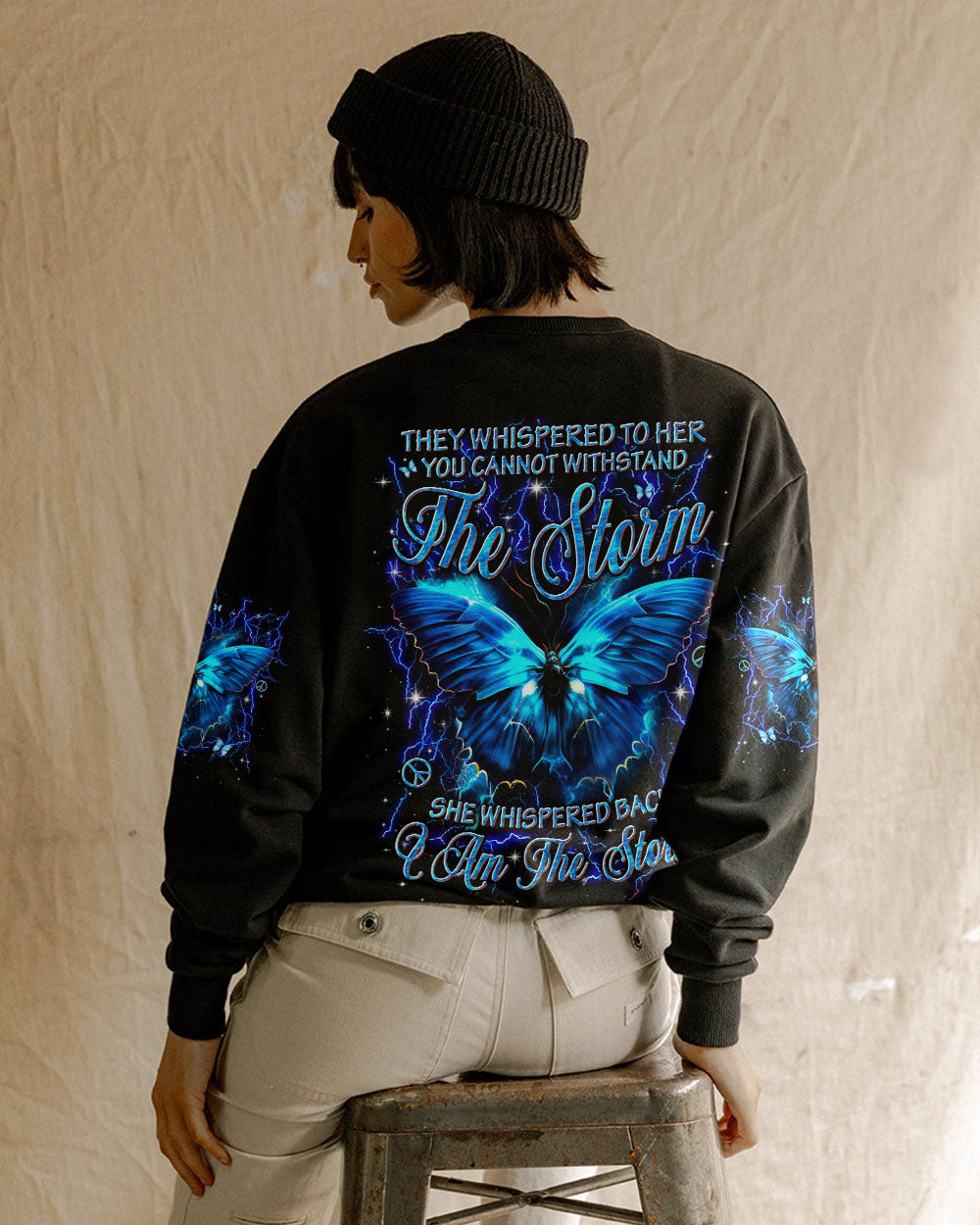 I AM THE STORM BUTTERFLY ALL OVER PRINT - YHLN0303243