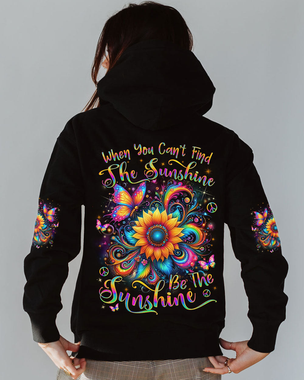 BE THE SUNSHINE SUNFLOWER ALL OVER PRINT - YHLN0204244