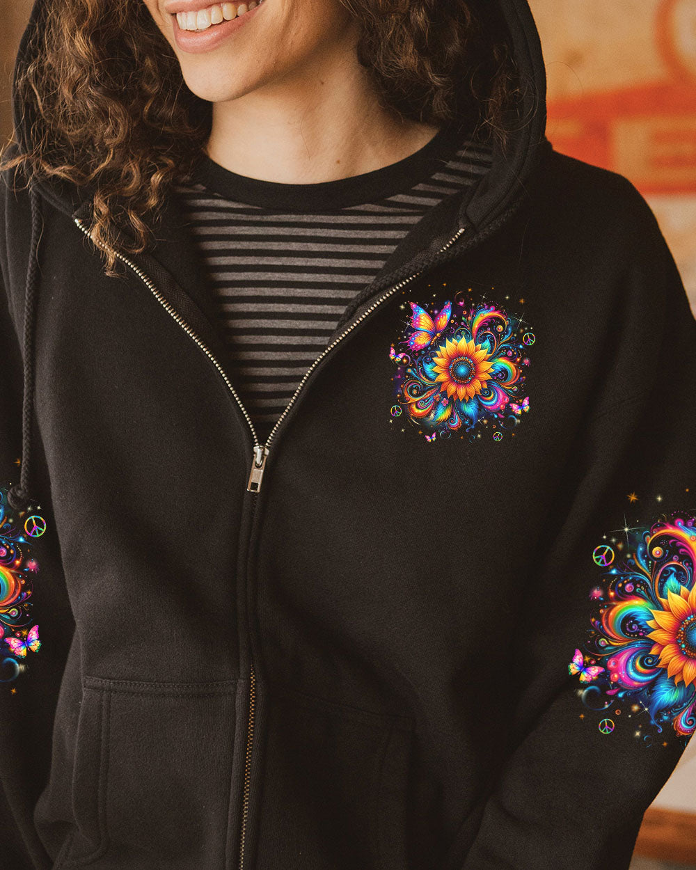 BE THE SUNSHINE SUNFLOWER ALL OVER PRINT - YHLN0204244
