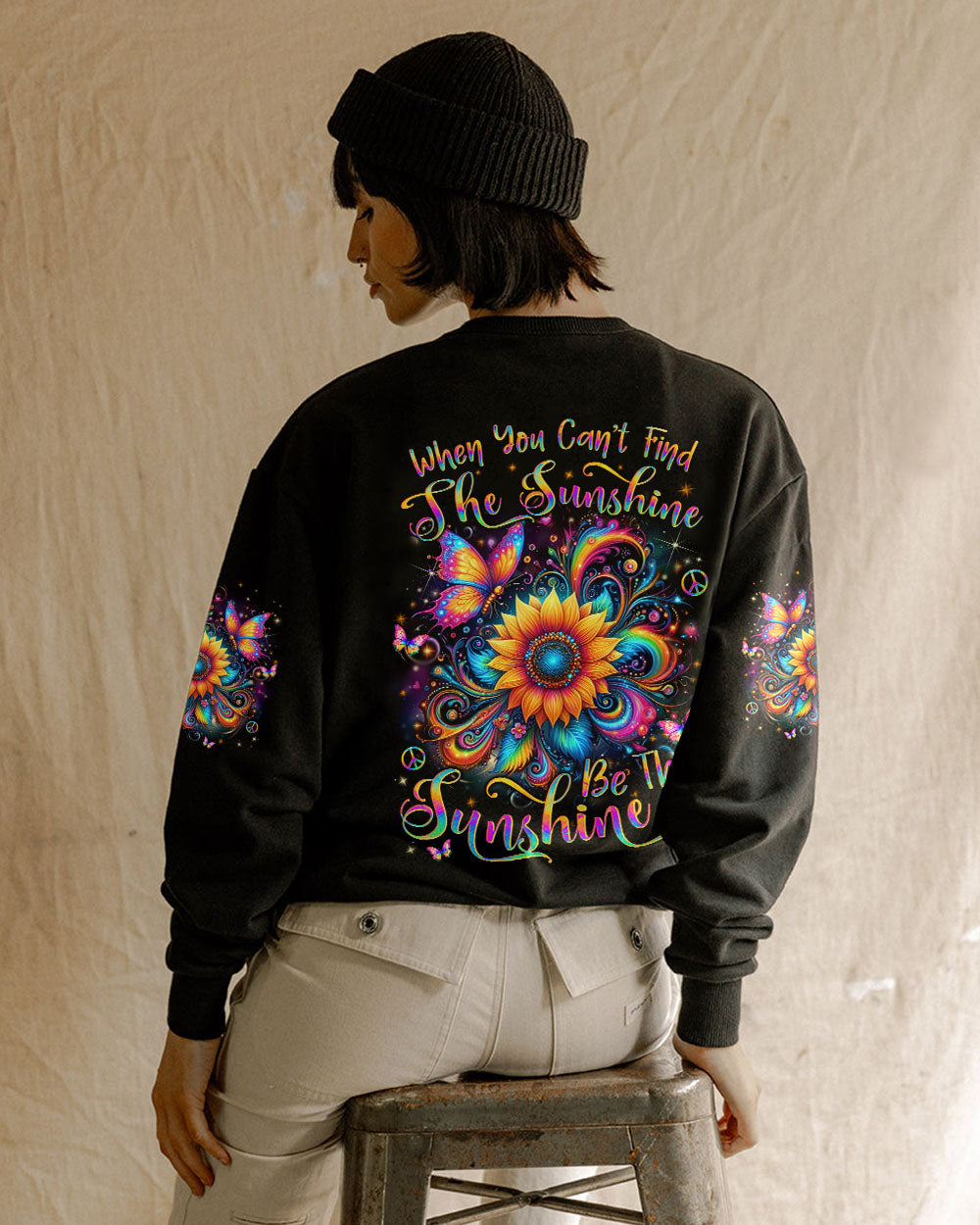 BE THE SUNSHINE SUNFLOWER ALL OVER PRINT - YHLN0204244
