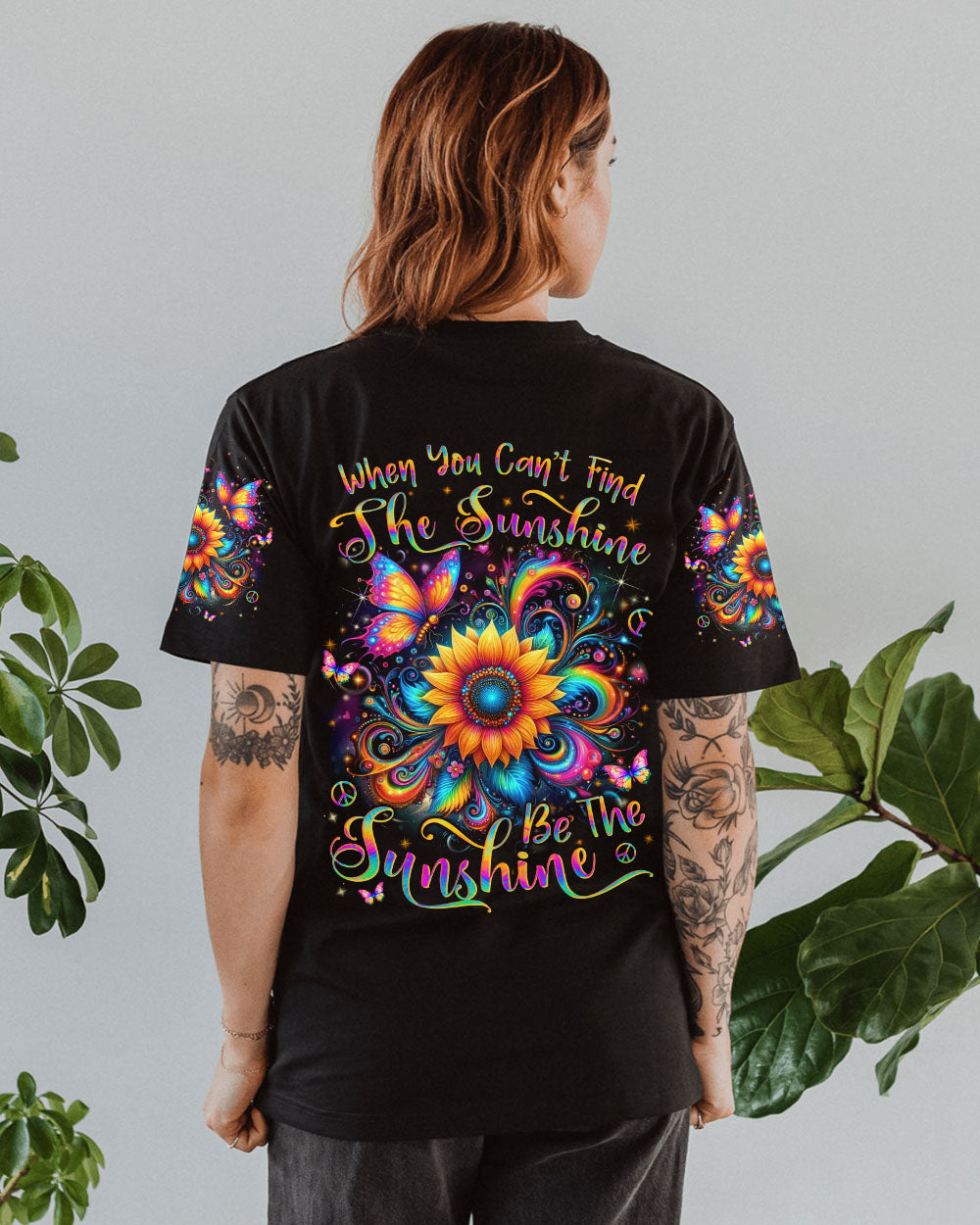 BE THE SUNSHINE SUNFLOWER ALL OVER PRINT - YHLN0204244