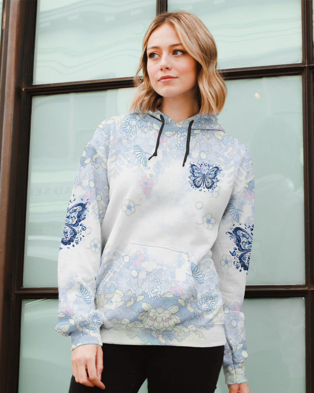 THERE ARE SO MANY BEAUTIFUL REASONS BUTTERFLY ALL OVER PRINT - YHLN0402252