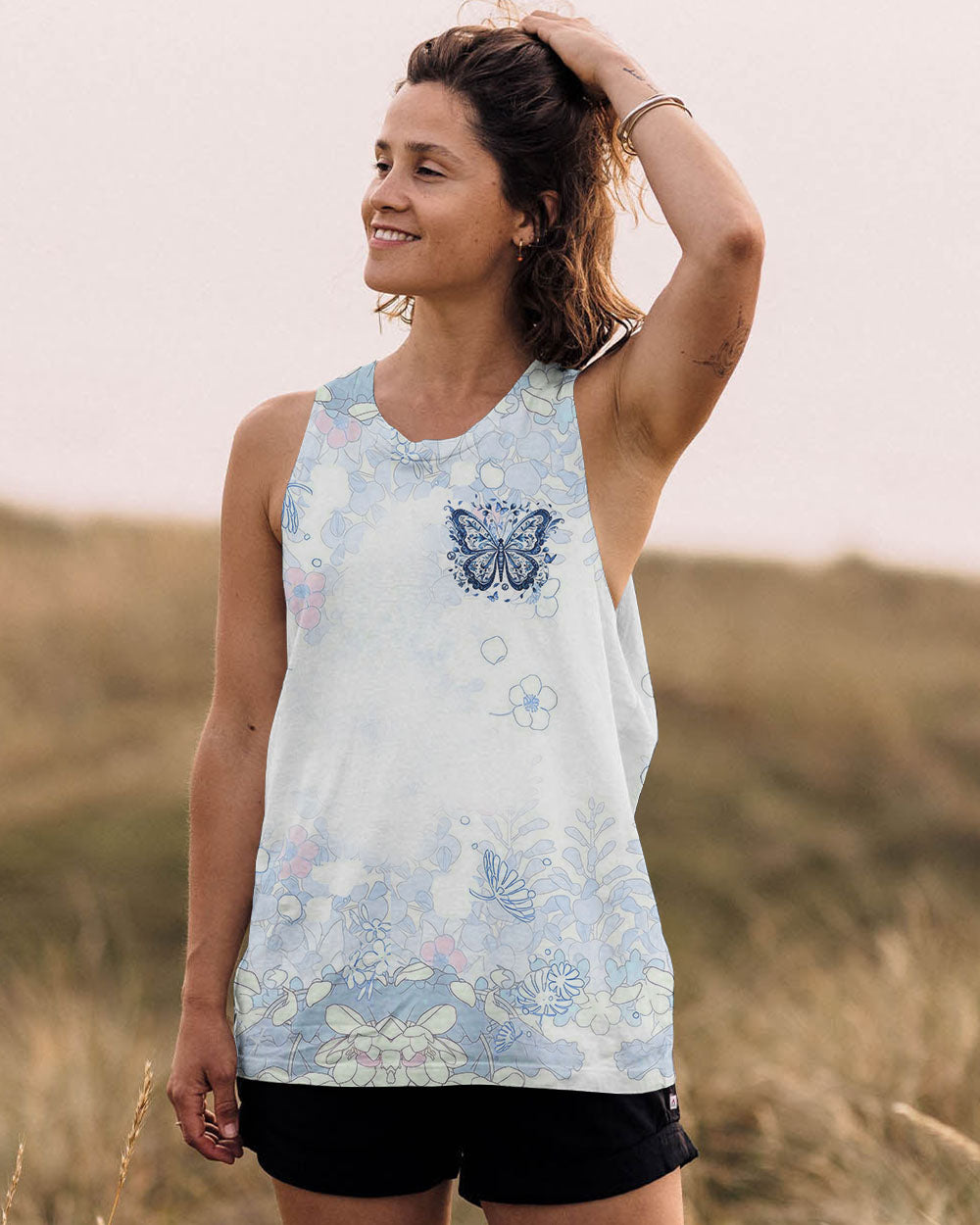 THERE ARE SO MANY BEAUTIFUL REASONS BUTTERFLY ALL OVER PRINT - YHLN0402252