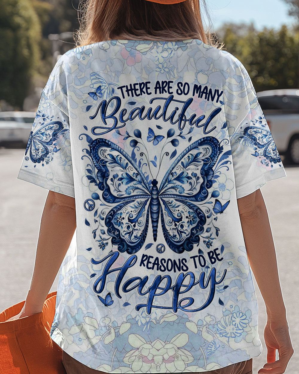 THERE ARE SO MANY BEAUTIFUL REASONS BUTTERFLY ALL OVER PRINT - YHLN0402252