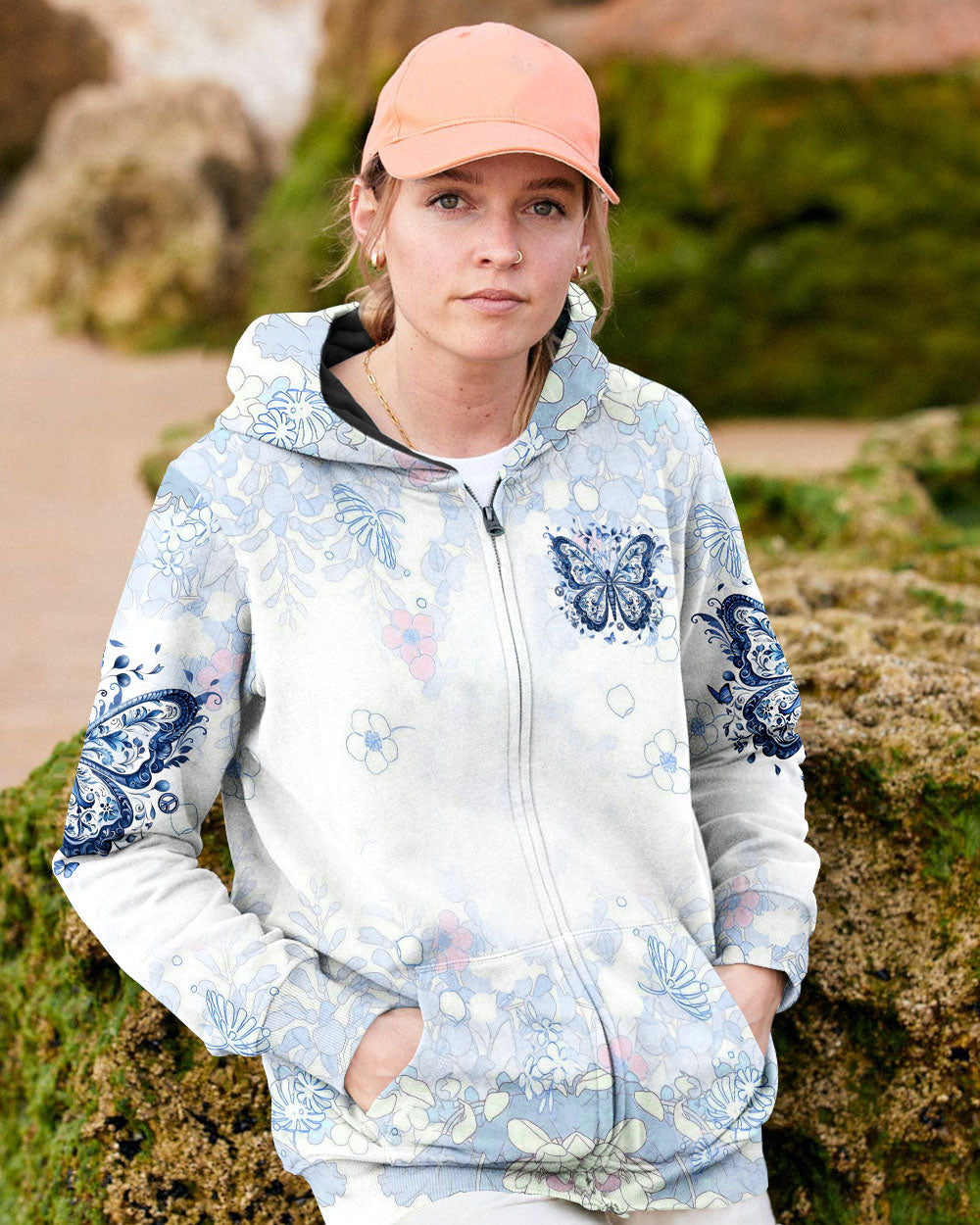 THERE ARE SO MANY BEAUTIFUL REASONS BUTTERFLY ALL OVER PRINT - YHLN0402252