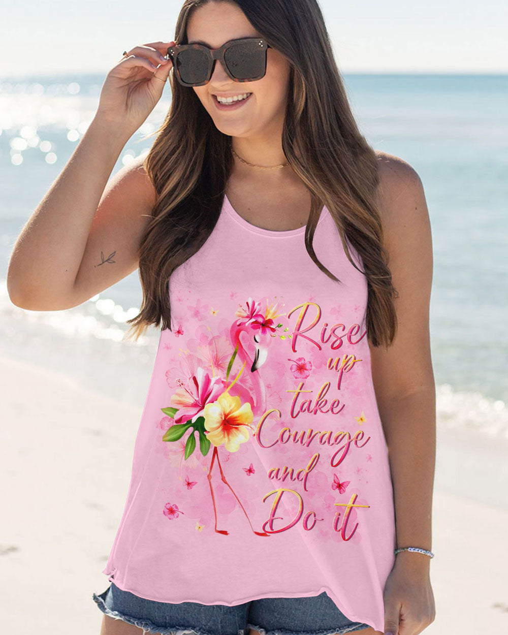 RISE UP TAKE COURAGE AND DO IT ALL OVER PRINT - YHLN0407232