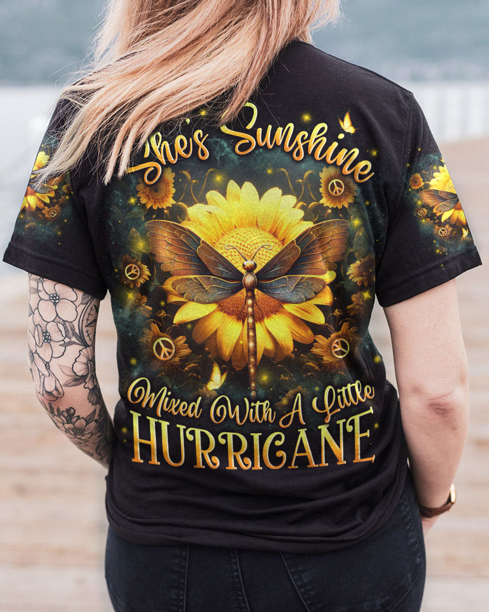SHE'S SUNSHINE DRAGONFLY ALL OVER PRINT - YHLN0410232