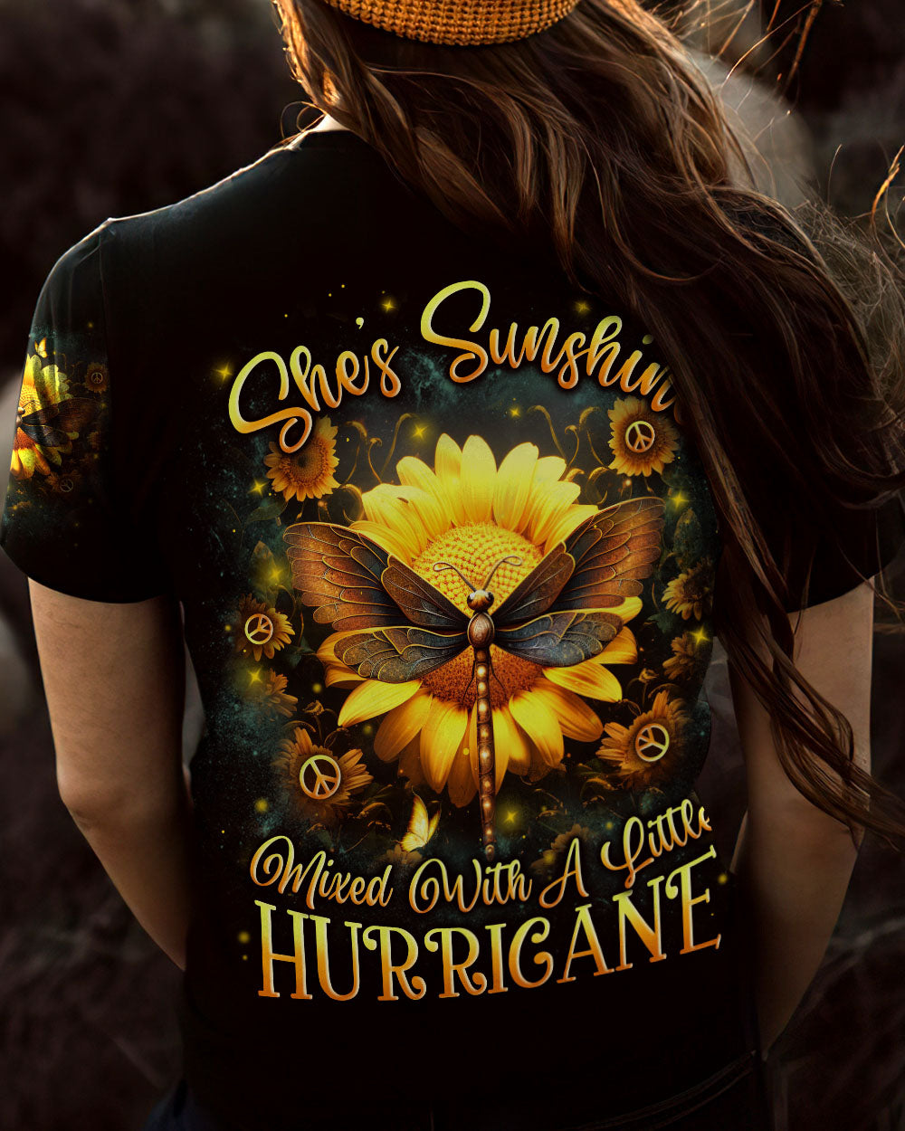 SHE'S SUNSHINE DRAGONFLY ALL OVER PRINT - YHLN0410232