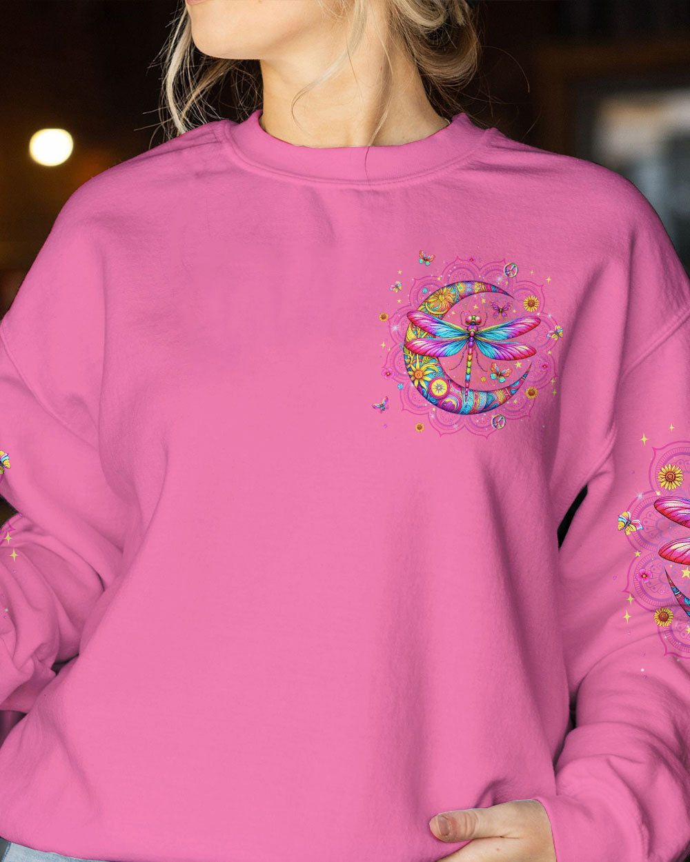 HELLO DARKNESS MY OLD FRIEND DRAGONFLY ALL OVER PRINT- YHLN0412233