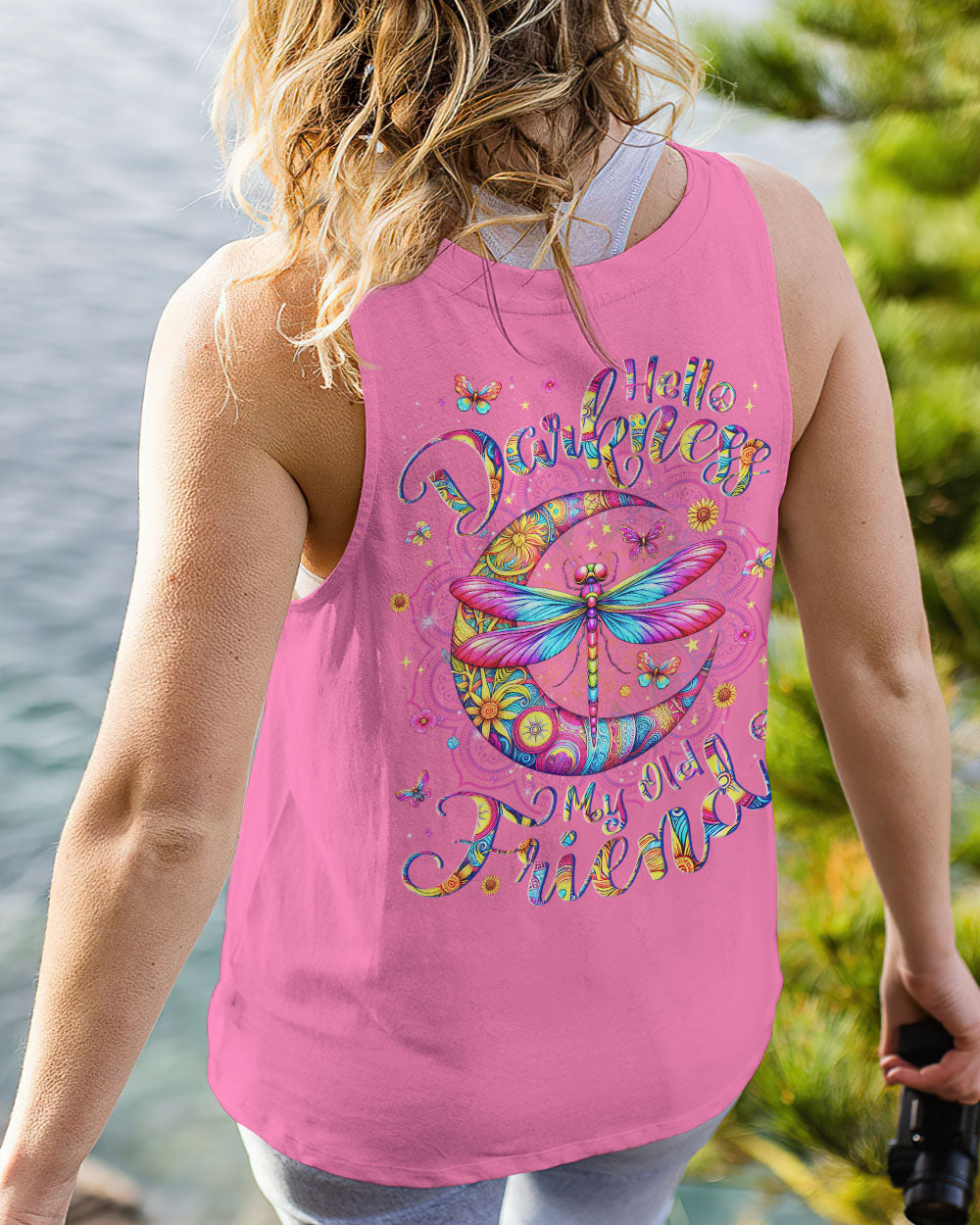 HELLO DARKNESS MY OLD FRIEND DRAGONFLY ALL OVER PRINT- YHLN0412233