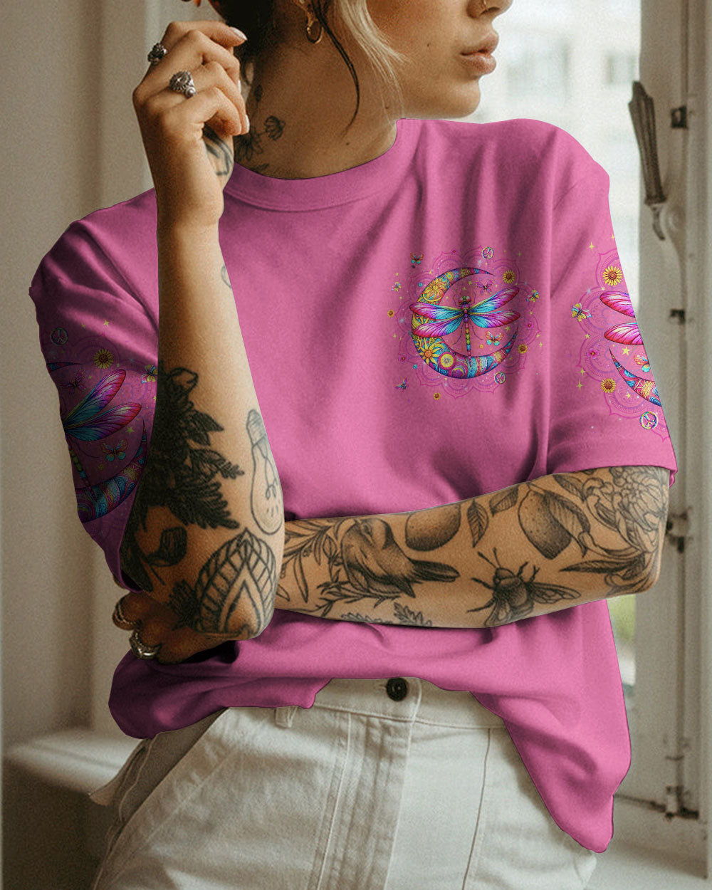 HELLO DARKNESS MY OLD FRIEND DRAGONFLY ALL OVER PRINT- YHLN0412233
