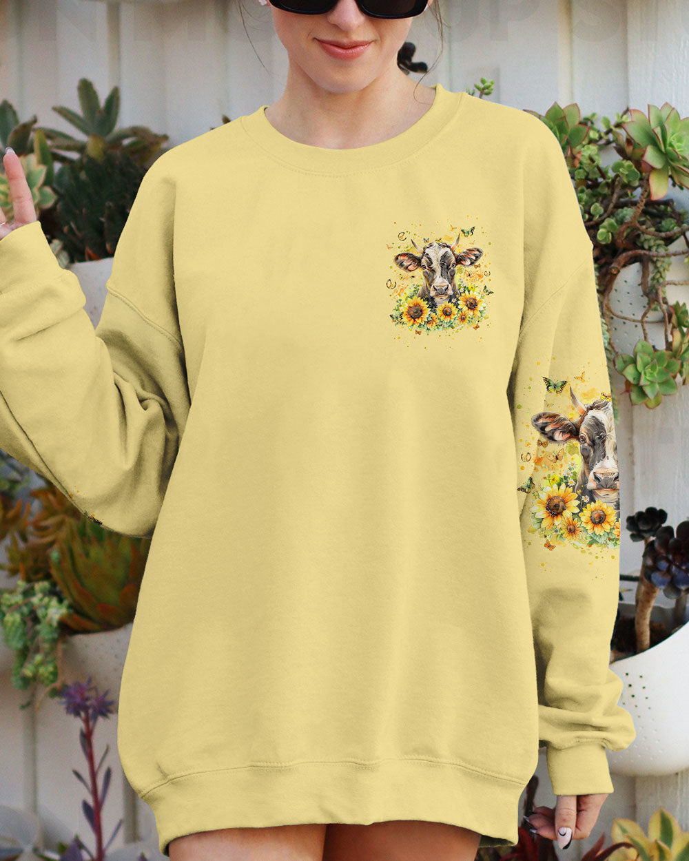 BE THE SUNSHINE COW ALL OVER PRINT - YHLN0503242