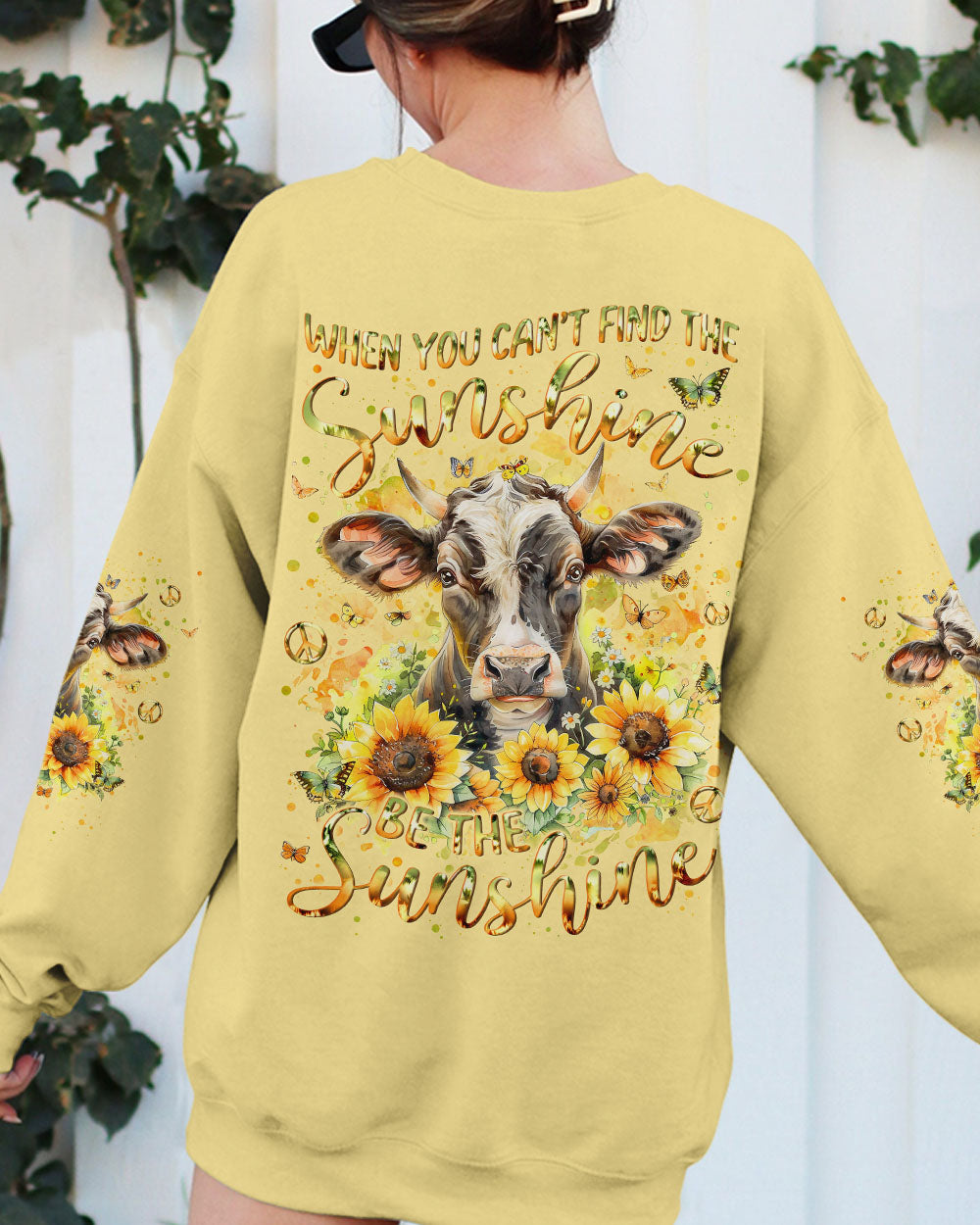BE THE SUNSHINE COW ALL OVER PRINT - YHLN0503242