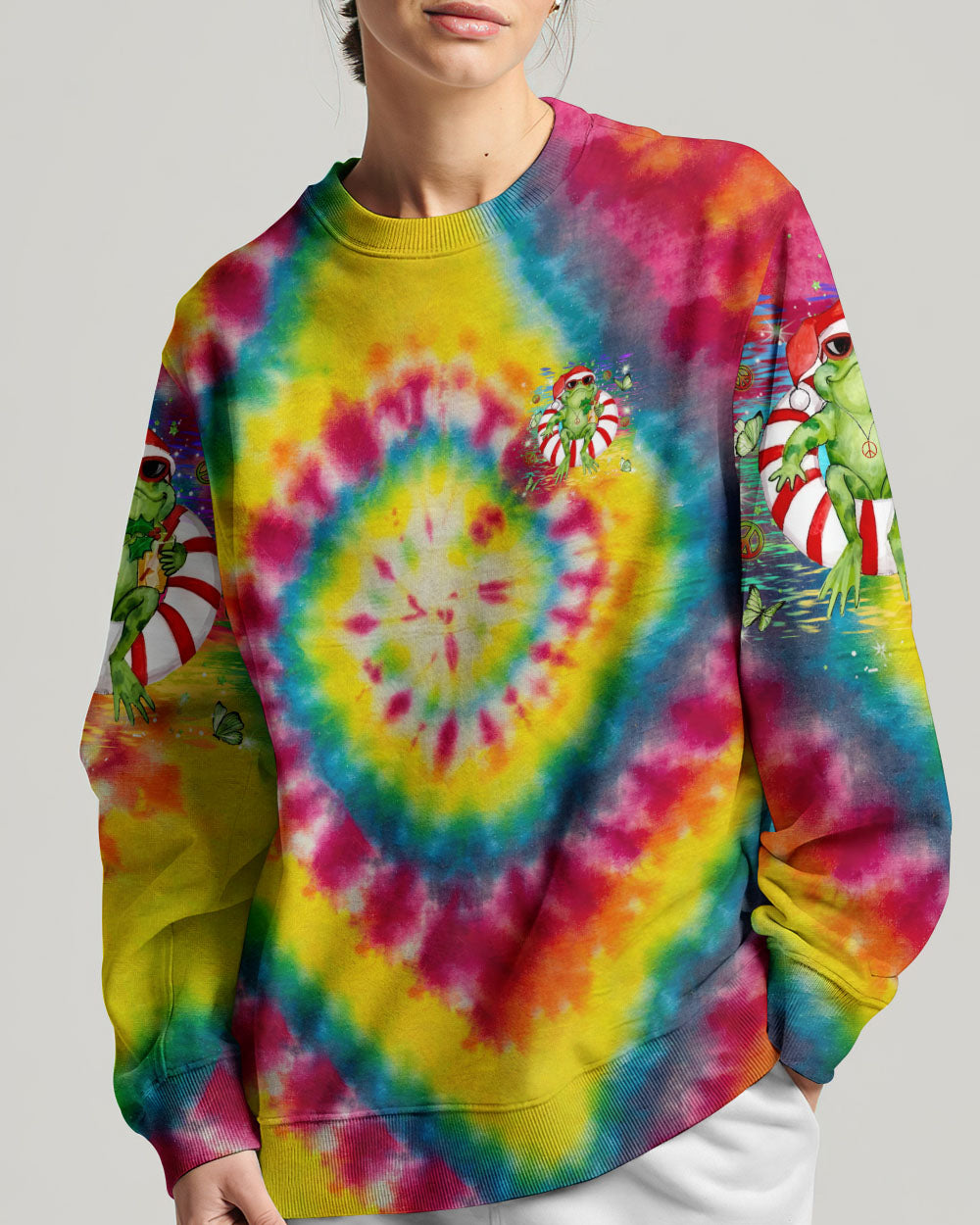 BE YOU THE WORLD WILL ADJUST CHRISTMAS ALL OVER PRINT - YHLN0510234