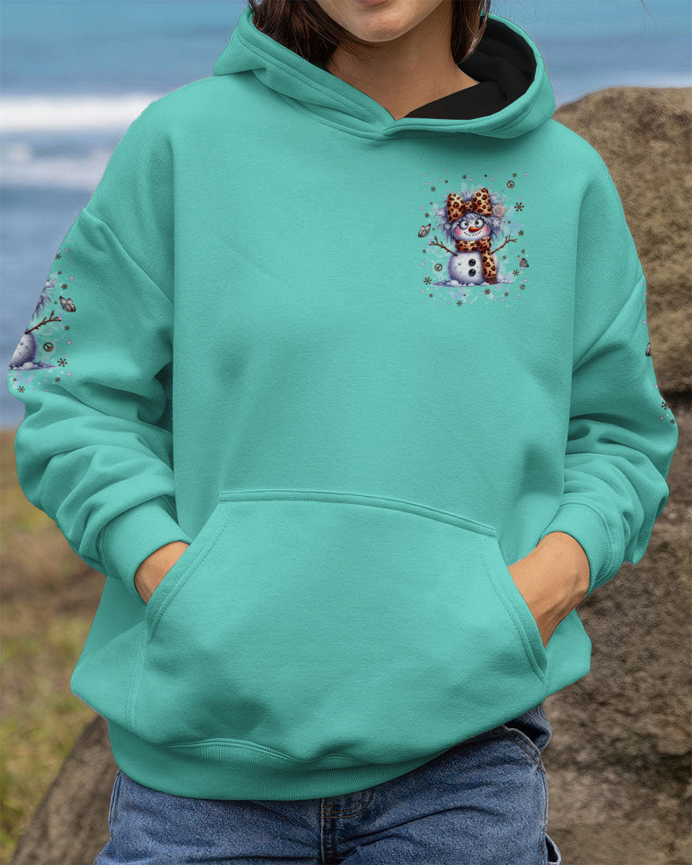 BE YOU THE WORLD WILL ADJUST CHRISTMAS ALL OVER PRINT - YHLN0511252