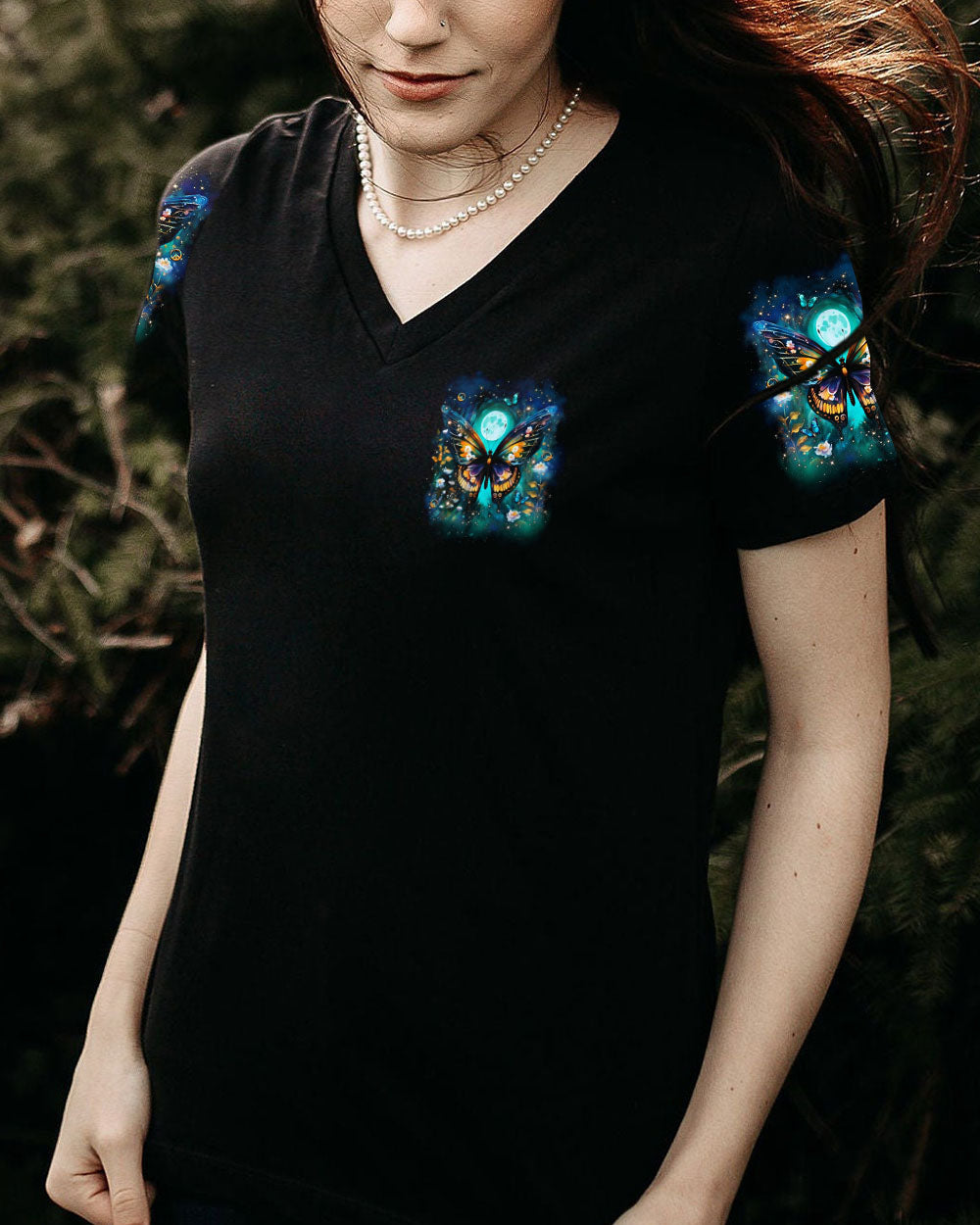HELLO DARKNESS MY OLD FRIEND BUTTERFLY ALL OVER PRINT - YHLN0610253