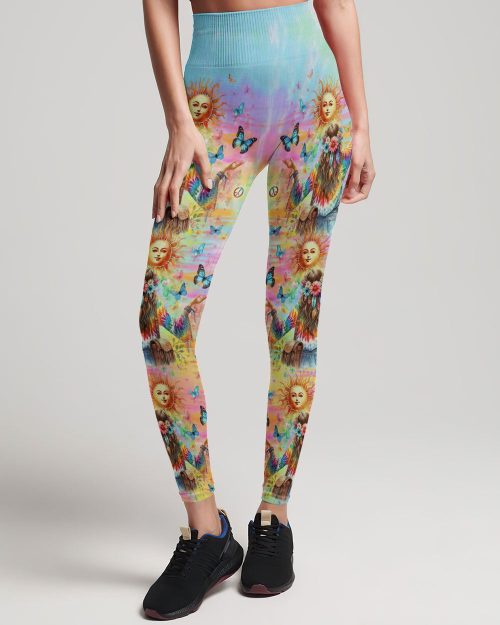 BE YOU THE WORLD WILL ADJUST ALL OVER PRINT - YHLN0612234