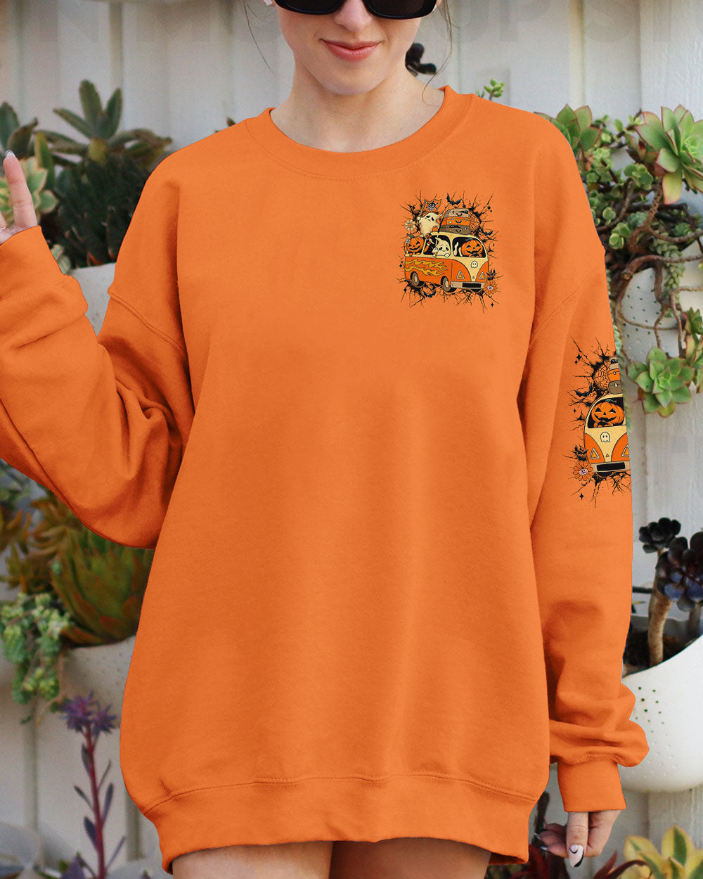 LET'S GO GHOULS BOO HALLOWEEN ALL OVER PRINT - YHLN0708253