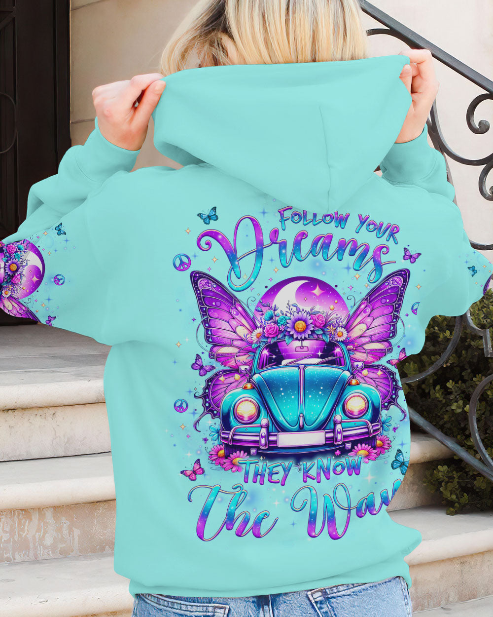 FOLLOW YOUR DREAM ALL OVER PRINT - YHLN0712234