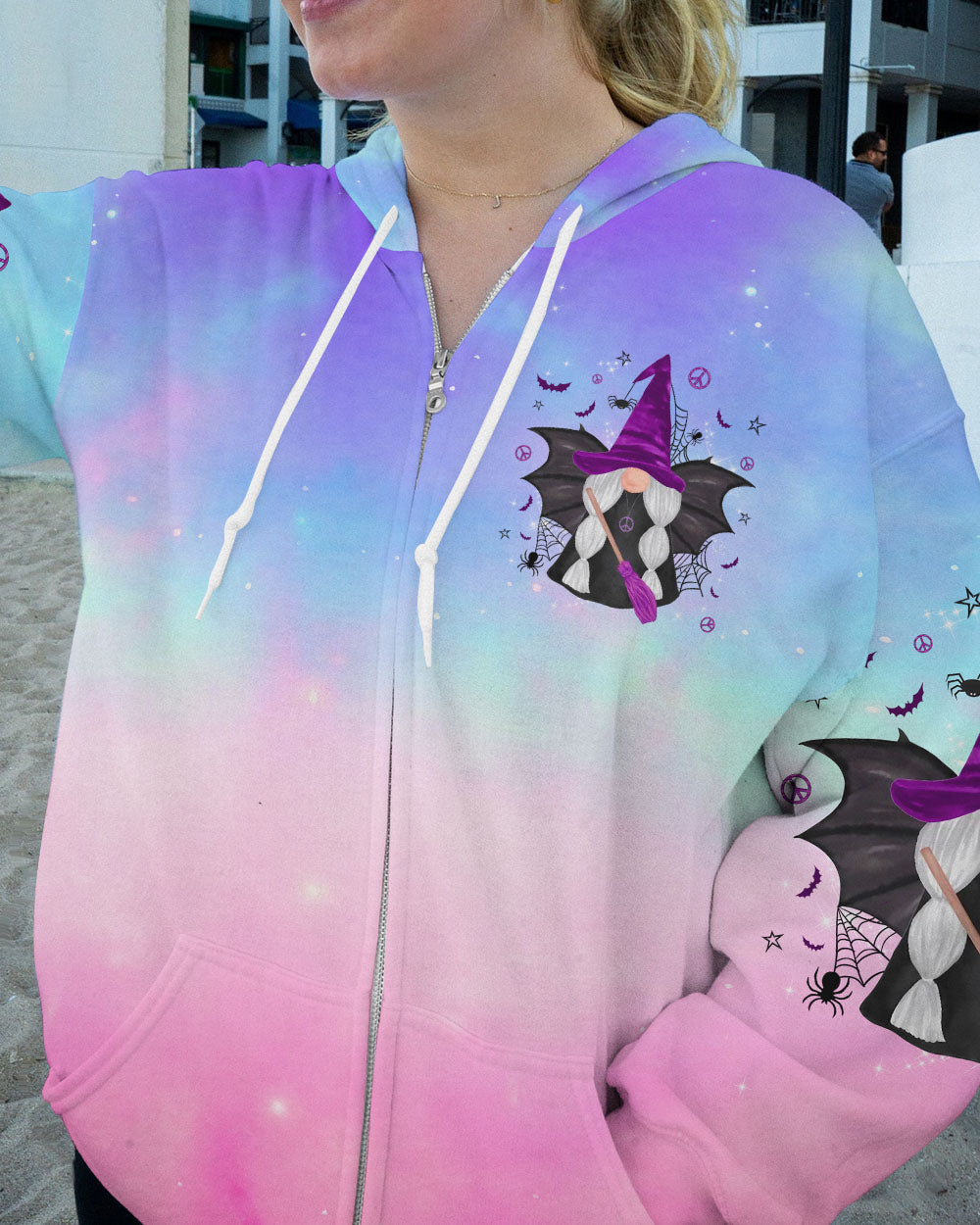BE A HIPPIE WITCH ALL OVER PRINT - YHLN0808234