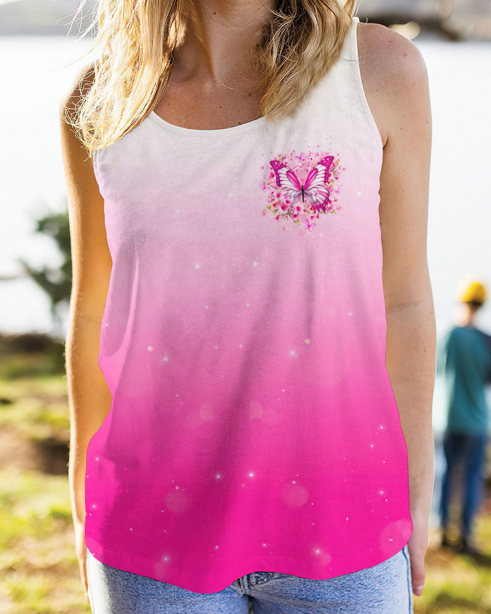 JUST BREATHE BUTTERFLY ALL OVER PRINT - YHLN0907243