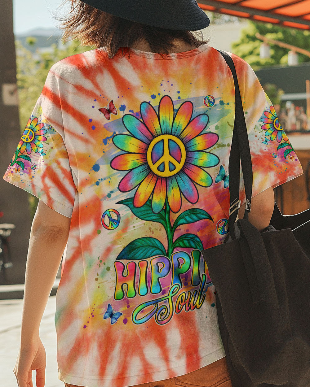 HIPPIE SOUL DAISY TIE DYE ALL OVER PRINT - YHLN1208252
