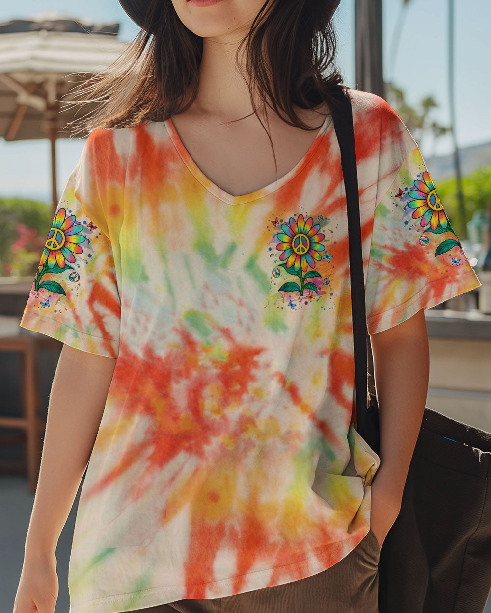 HIPPIE SOUL DAISY TIE DYE ALL OVER PRINT - YHLN1208252